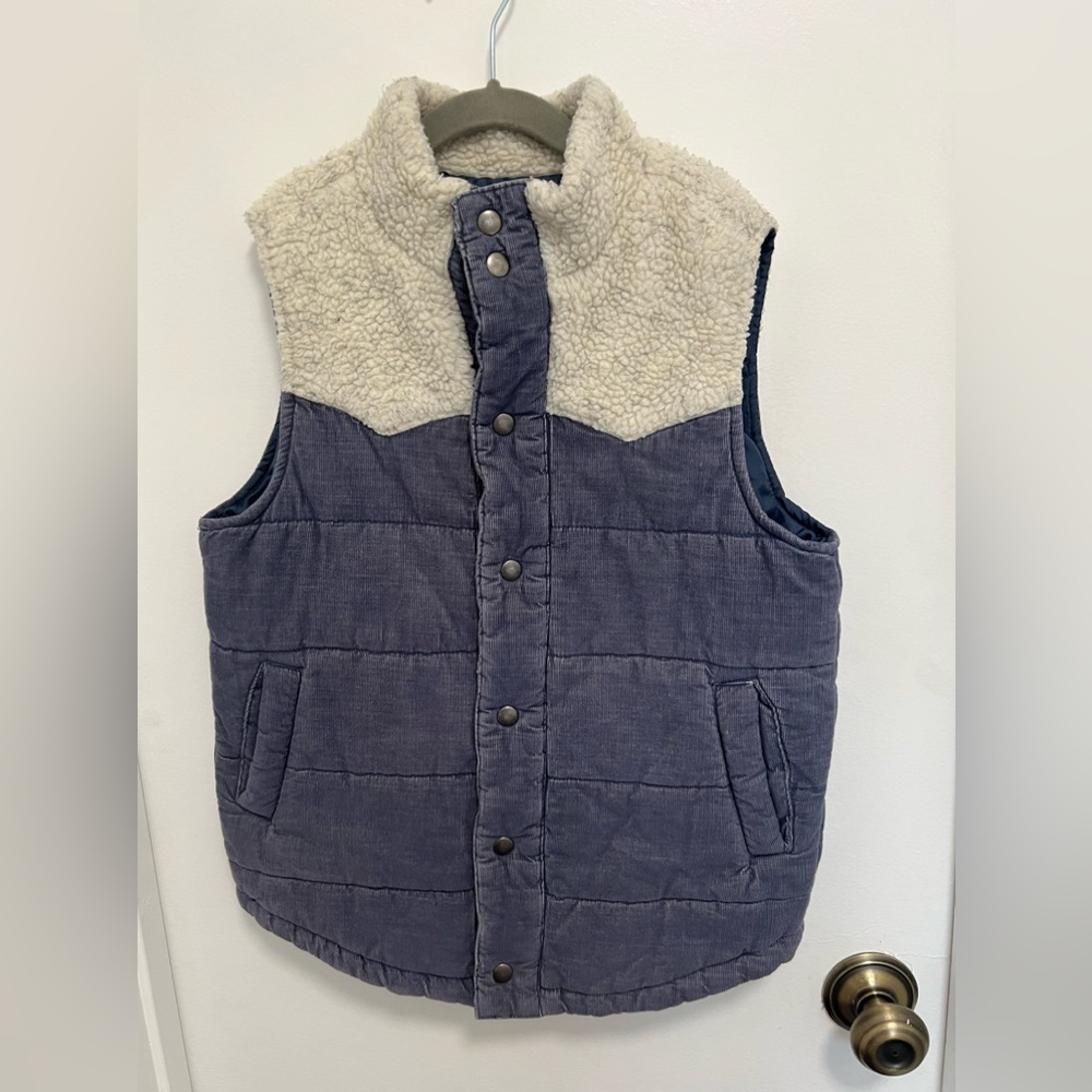 Cat & Jack boys blue puffy vest
